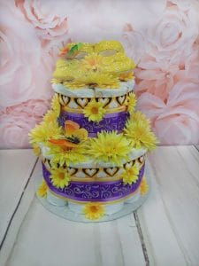 lilla kollane mähkmetort värvid