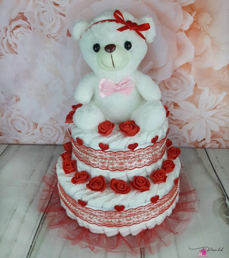 mähkmetort parim kingitus beebile karuga lipsuga