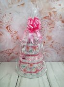 roosa väike mähkmetort papudega 3