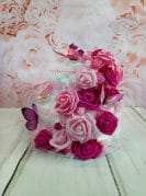 Roosa Mähkmetort Roosidega 1