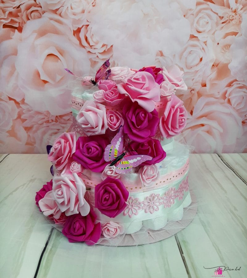 Roosa Mähkmetort Roosidega 2 Roosa Mähkmetort Roosidega 2