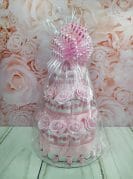 Roosa mähkmetort printsessile 5