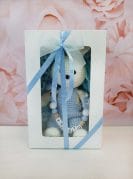 Sinine Amigurumi Jänes ja Lutikett 3