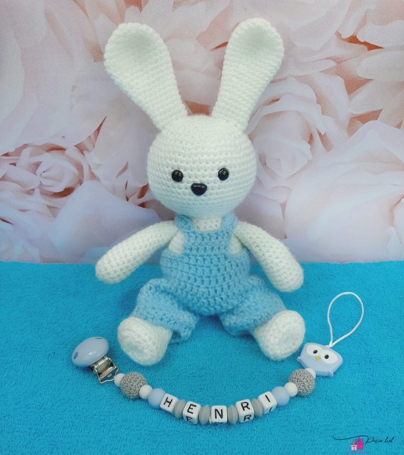 amigurumi jänes ja lutikett