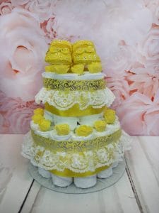 Kollane Väike Mähkmetort Satsidega