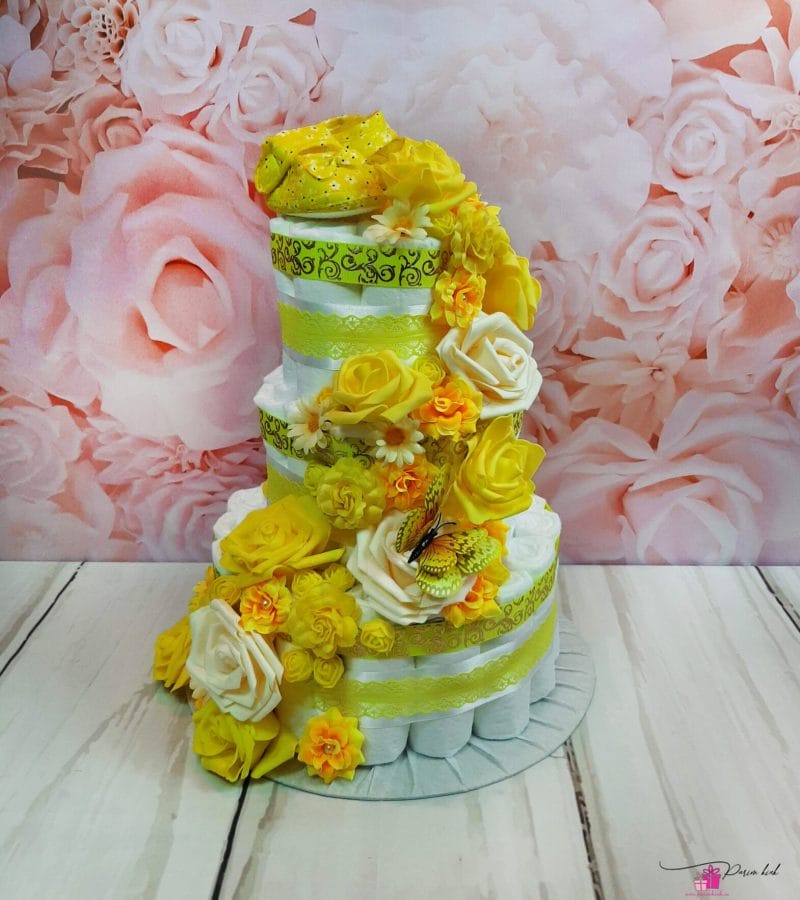 Kollane Mähkmetort Papudega