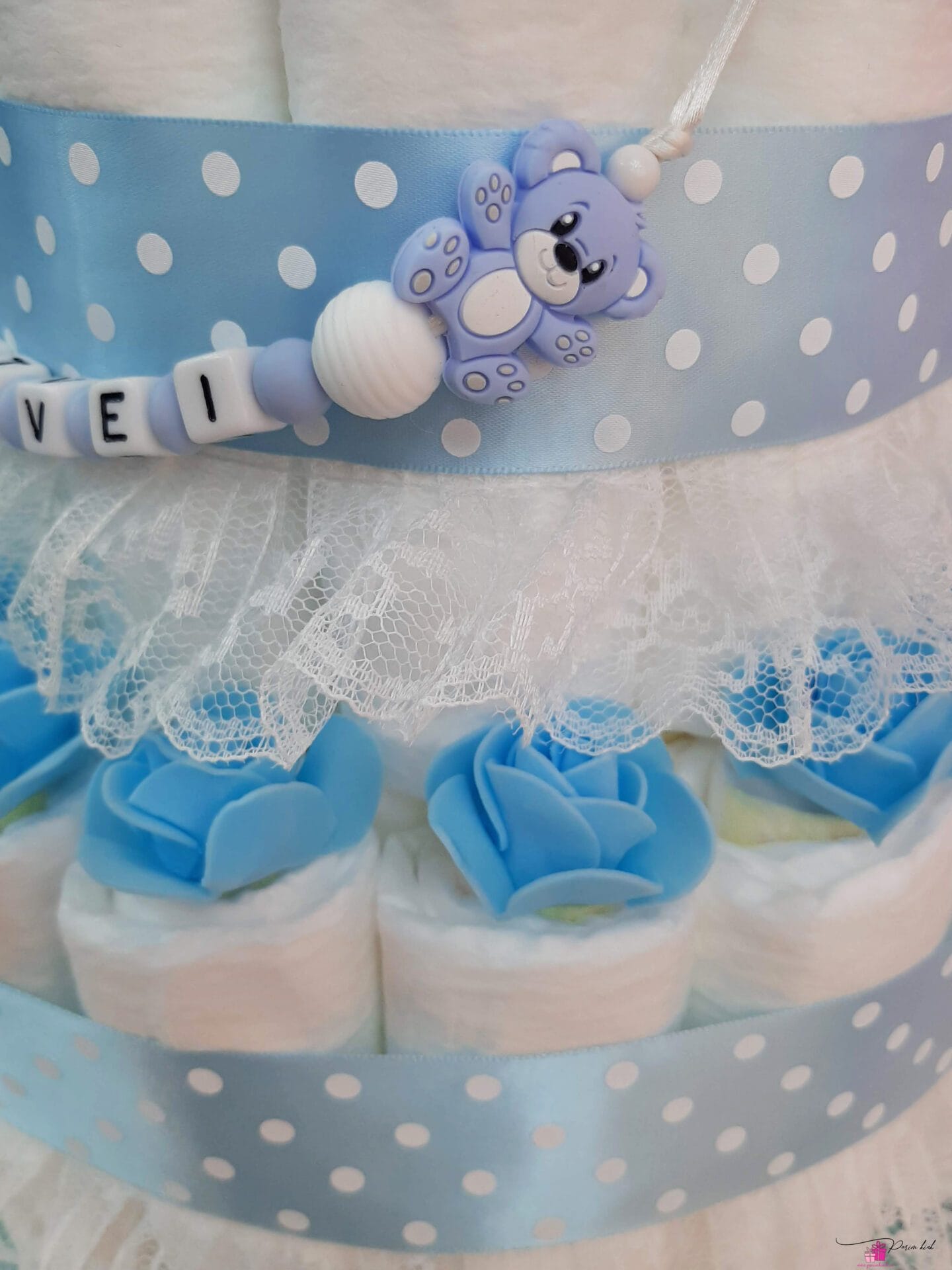 Sinine mähkmetort prints lutiketiga 5