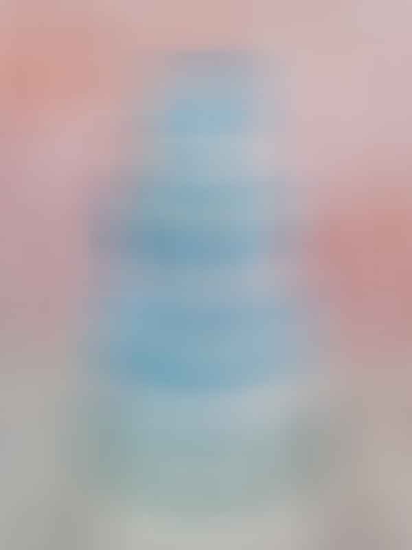 Sinine mähkmetort prints lutiketiga 7