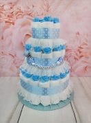 Sinine mähkmetort prints lutiketiga 7