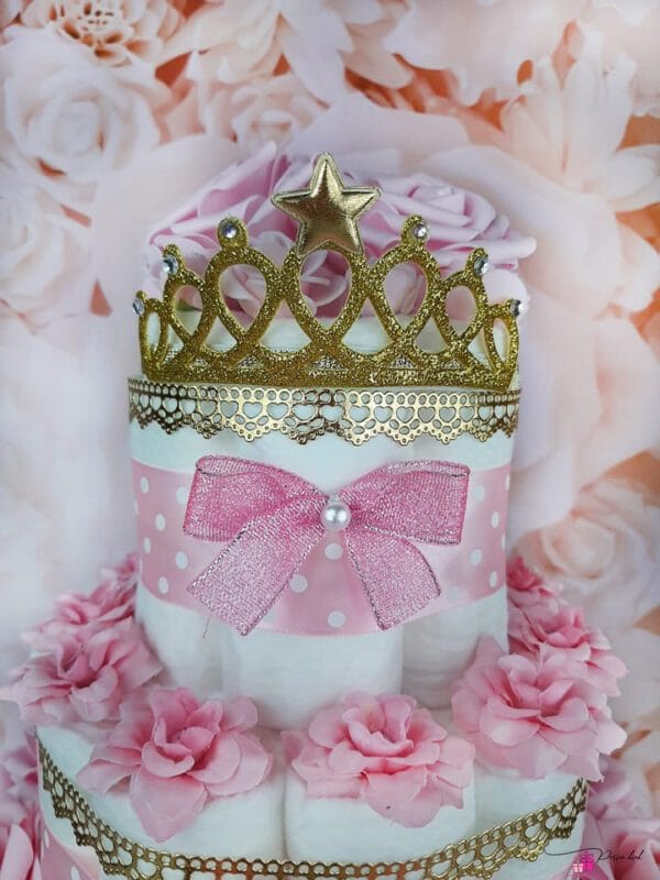 Roosa mähkmetort lipsukestega 1