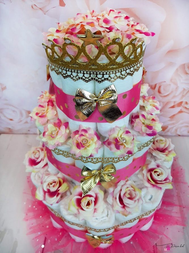 Tumeroosa Mähkmetort Krooniga 2