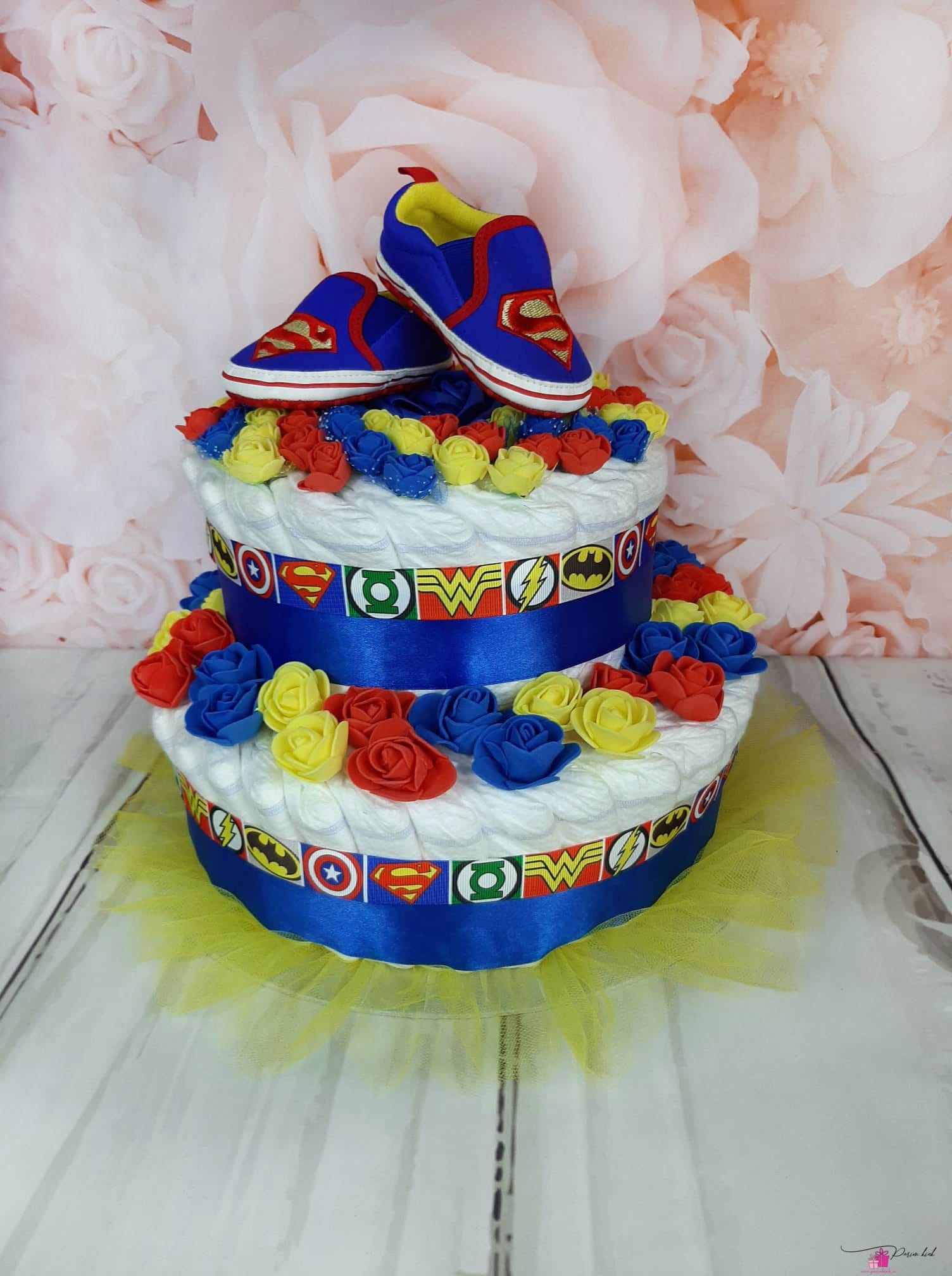 Sinine Mähkmetort Superman