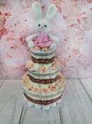 Kuldne Mähkmetort Heegeldatud Kaisujänesega