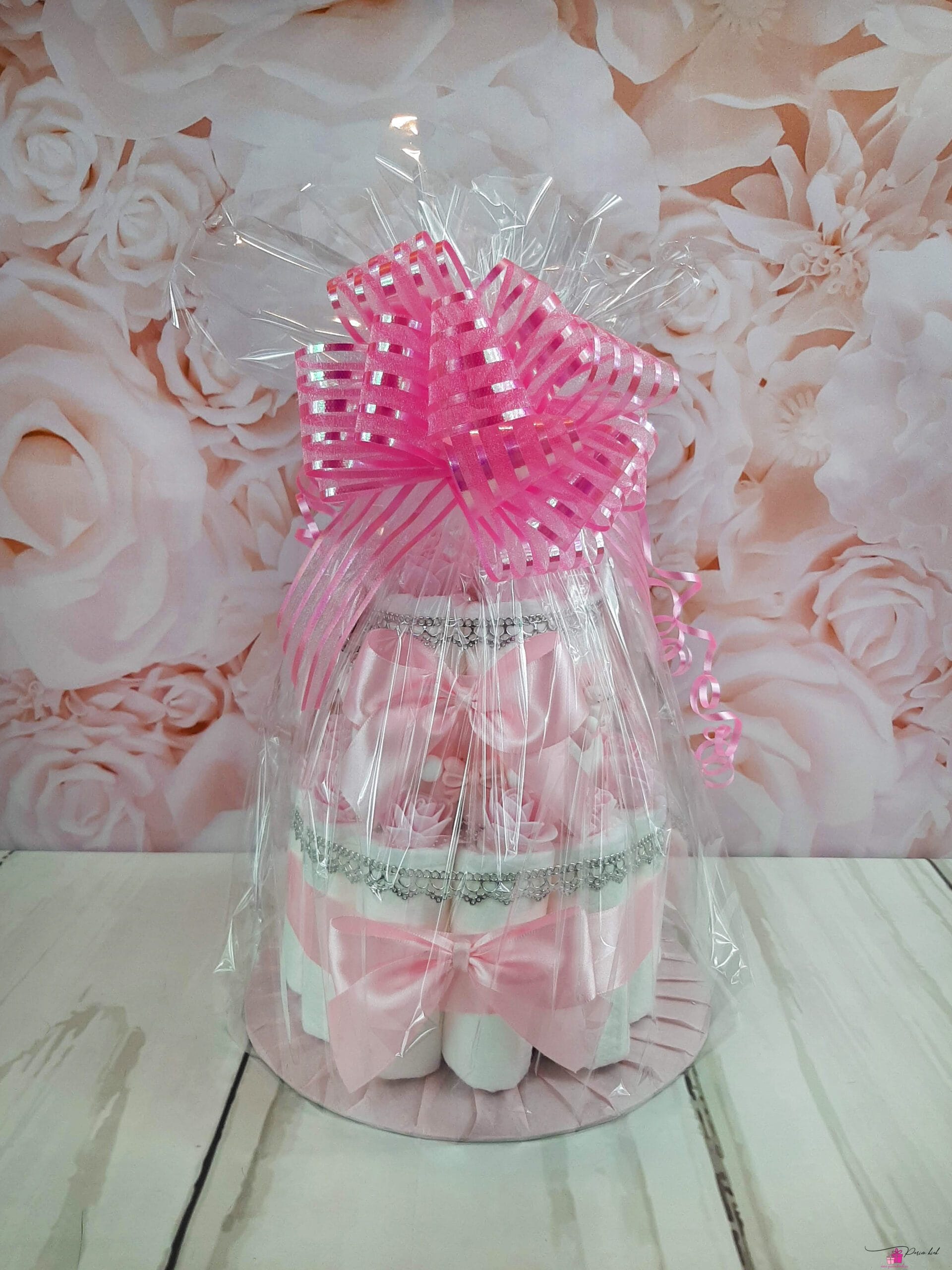 Roosa Väike Mähkmetort Lipsudega 6