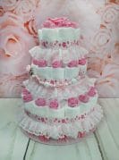 Roosa mähkmetort lutiketiga 1