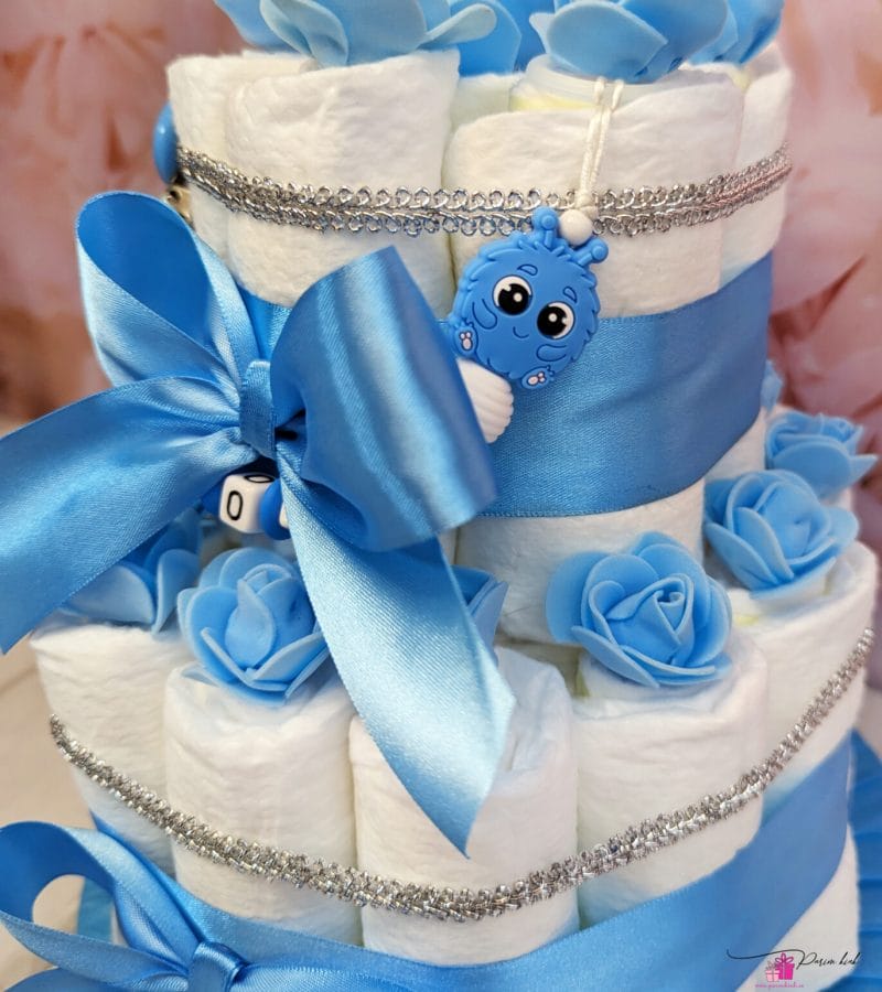 Sinine Väike Mähkmetort Lipsudega 11 Sinine Väike Mähkmetort Lipsudega 11