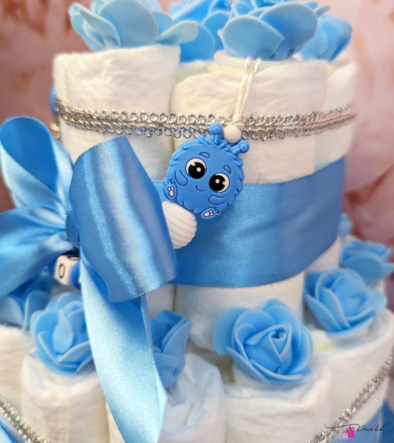 Sinine Väike Mähkmetort Lipsudega 12 Sinine Väike Mähkmetort Lipsudega 12