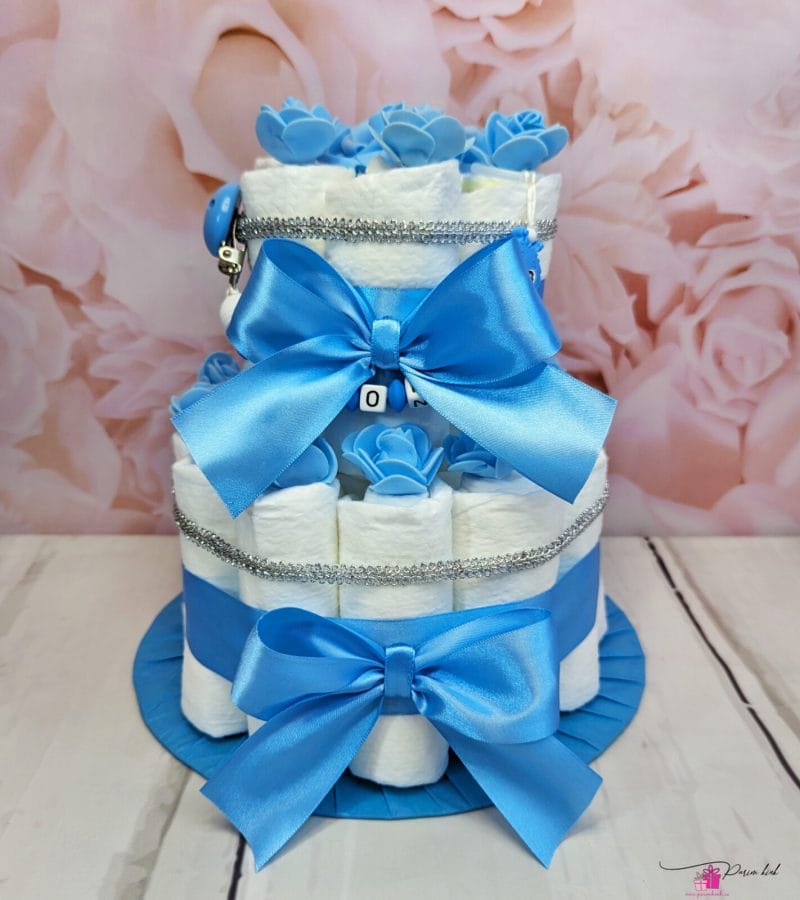 Sinine Väike Mähkmetort Lipsudega 13