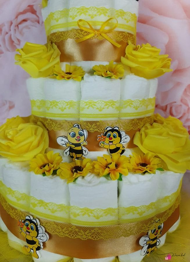 kollane mähkmetort mesilasega 2