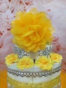 kollane mähkmetort tutu seelikuga 1