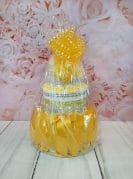 kollane mähkmetort tutu seelikuga 2