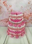 Roosa väike mähkmetort