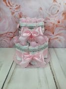 Roosa Väike Mähkmetort Lipsudega