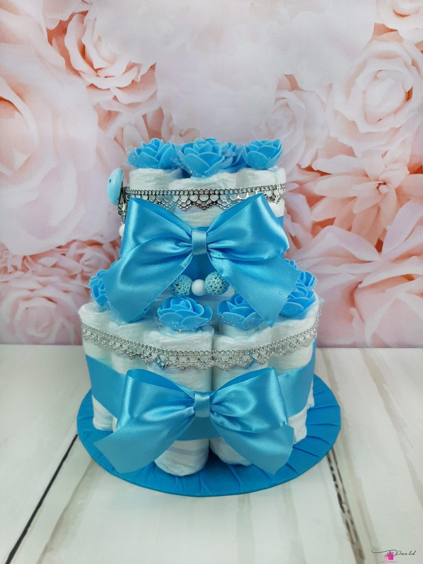 Sinine Väike Mähkmetort Lipsudega