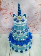 Sinine Kolmekordne Mähkmetort Ükssarvega 2