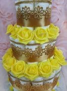 Kollane mähkmetort lõviga 1