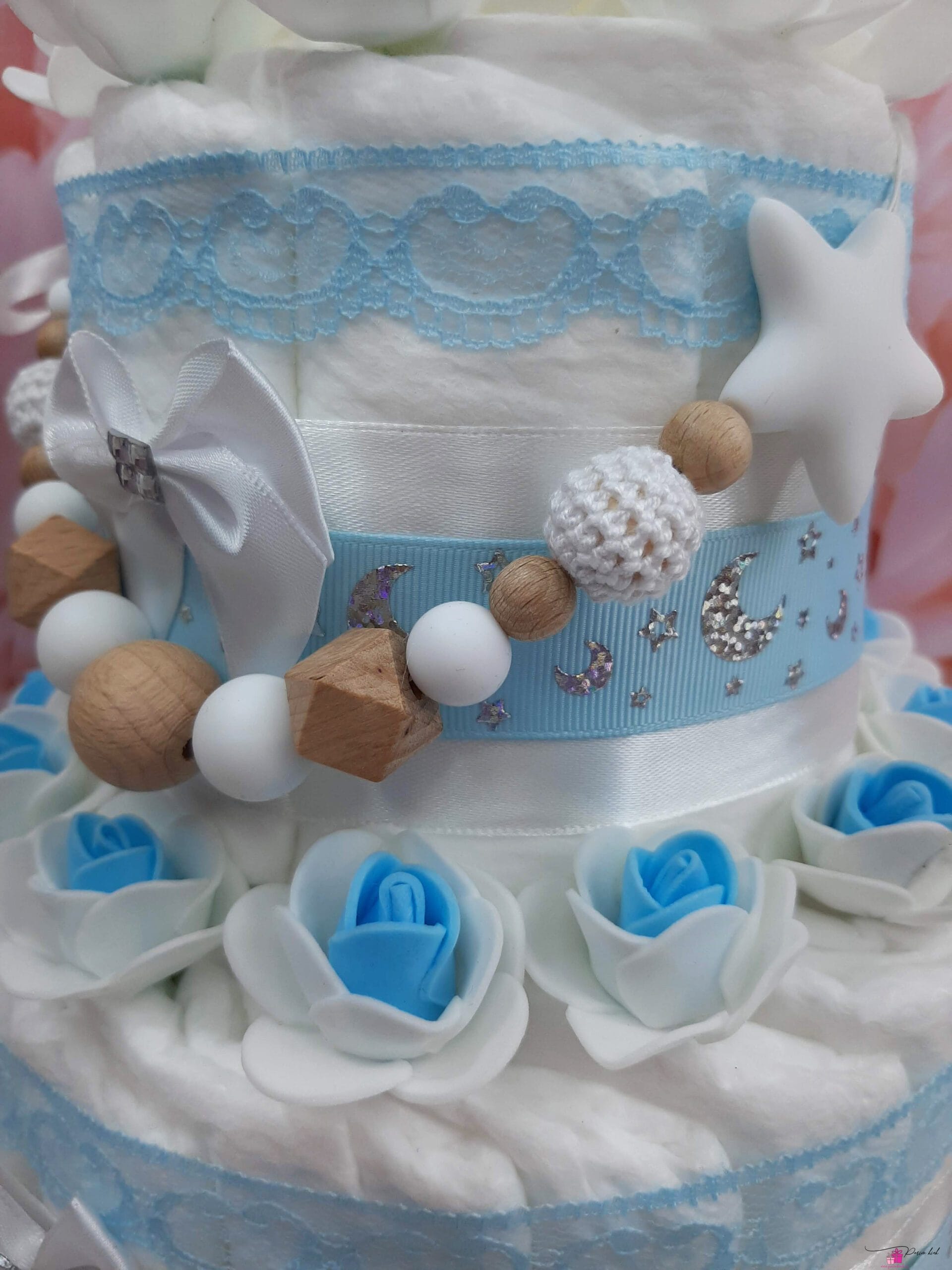 helesinine väike mähkmetort lutiketiga 1