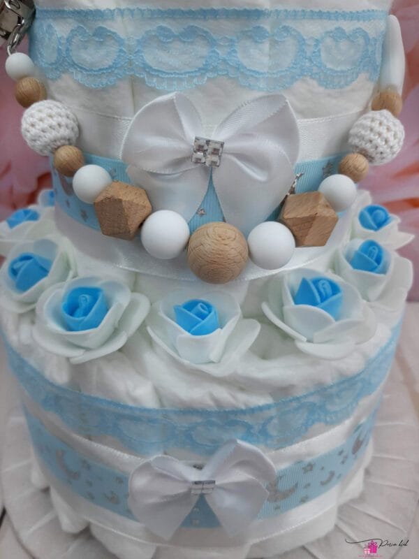 helesinine väike mähkmetort lutiketiga 2