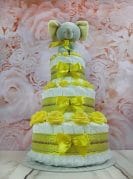 kollane mähkmetort elevandiga 1