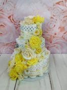 kollane mähkmetort lilledega 11