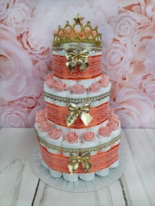 oranz mähkmetort krooniga värvid