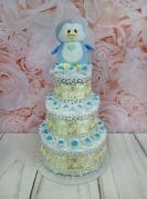 sinine mähkmetort pingviiniga 3