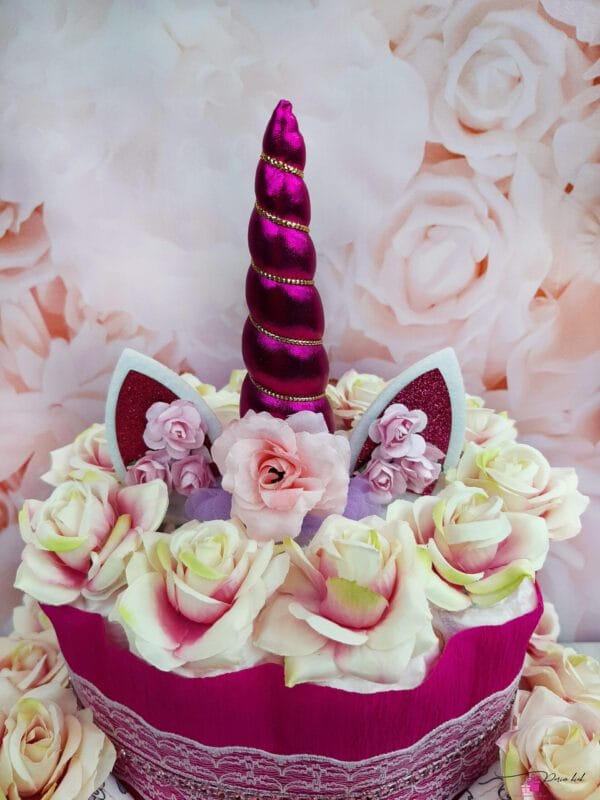 Tumeroosa Mähkmetort Ükssarvega 1