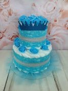 sinine mähkmetort krooniga 2