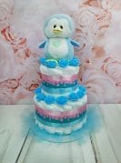 sinine väike mähkmetort pingviinigapg