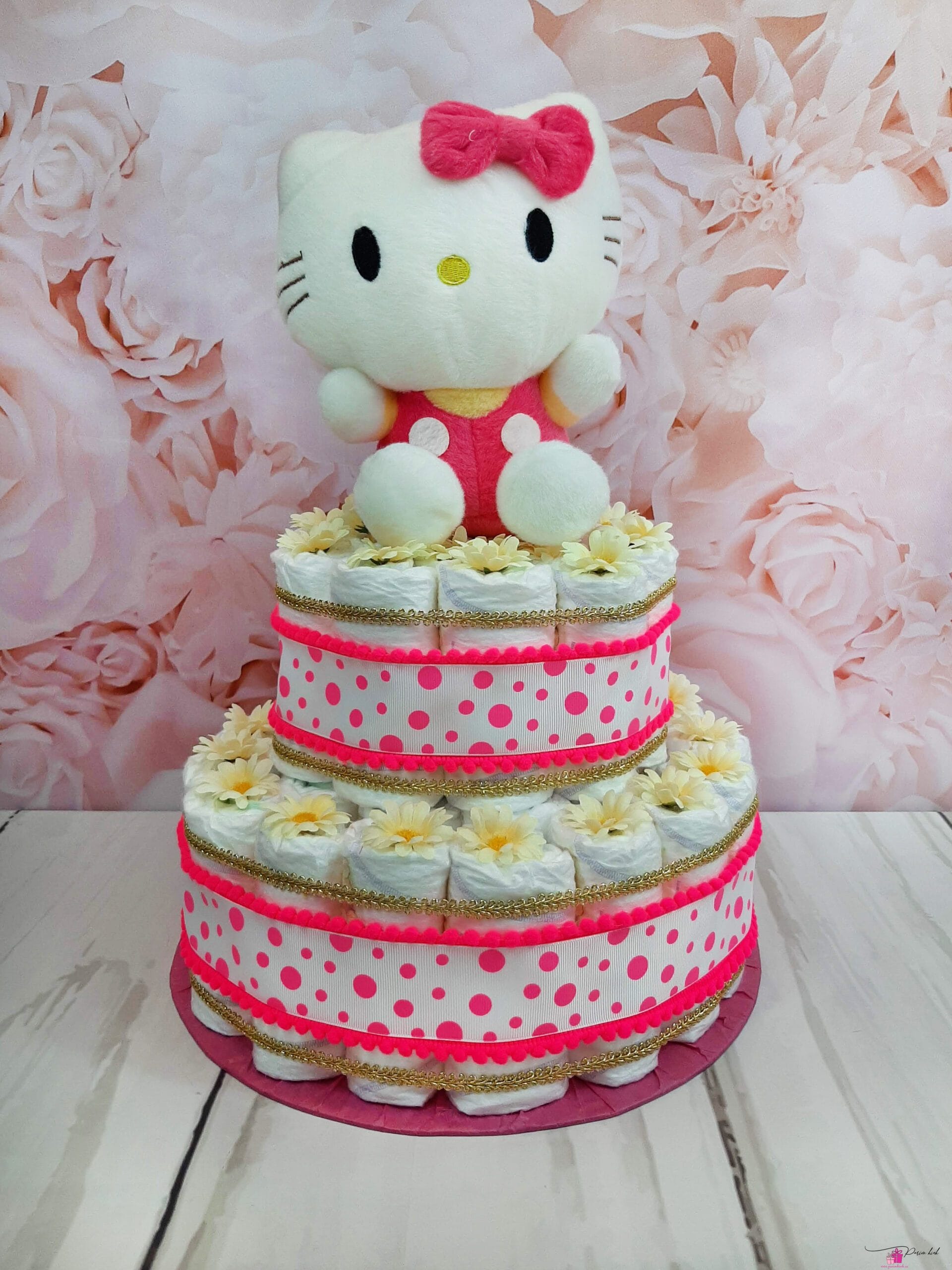 Erkroosa mähkmetort Hello Kitty