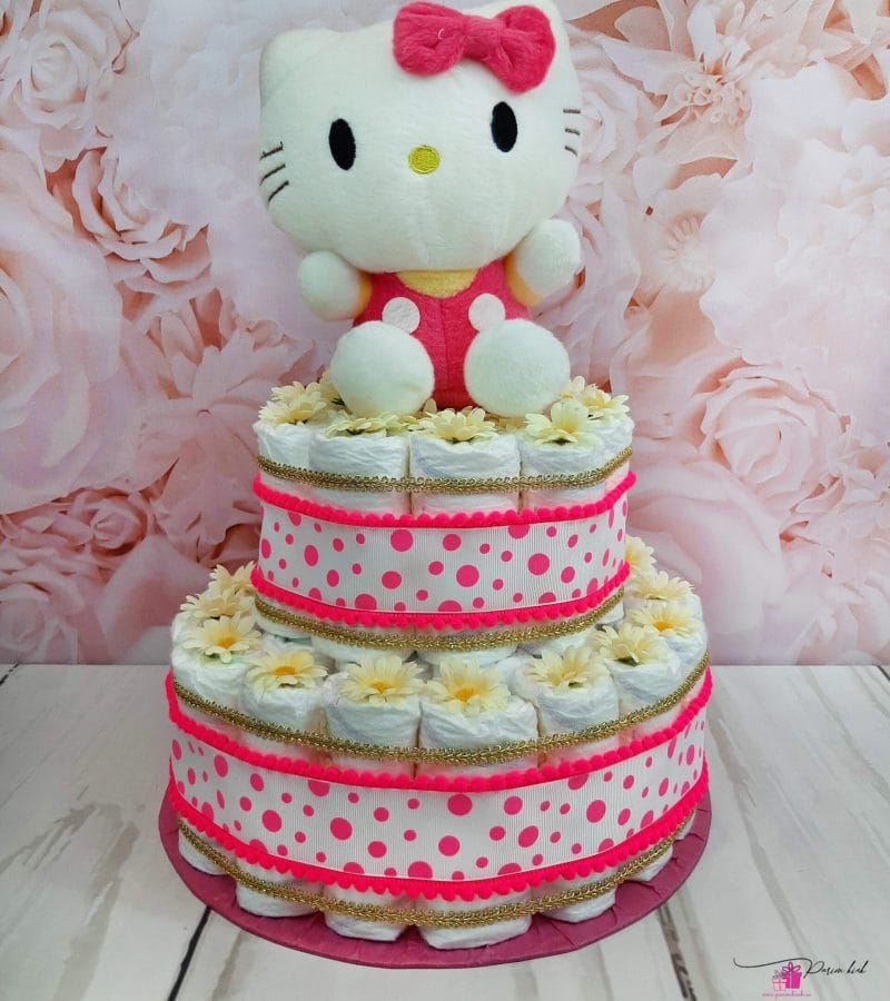 Erkroosa mähkmetort Hello Kitty