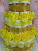 Kollane mähkmetort lõvikuningaga 1