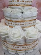 Kuldne mähkmetort alpakaga 1