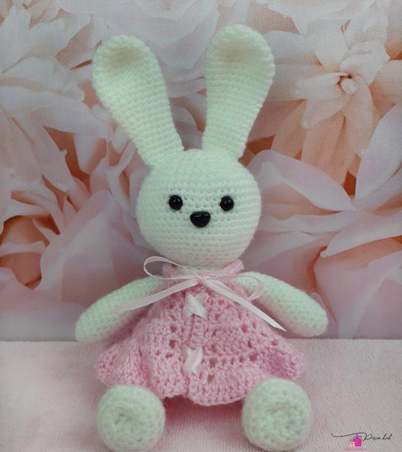 Roosa Amigurumi Jänes 5 Roosa Amigurumi Jänes 5