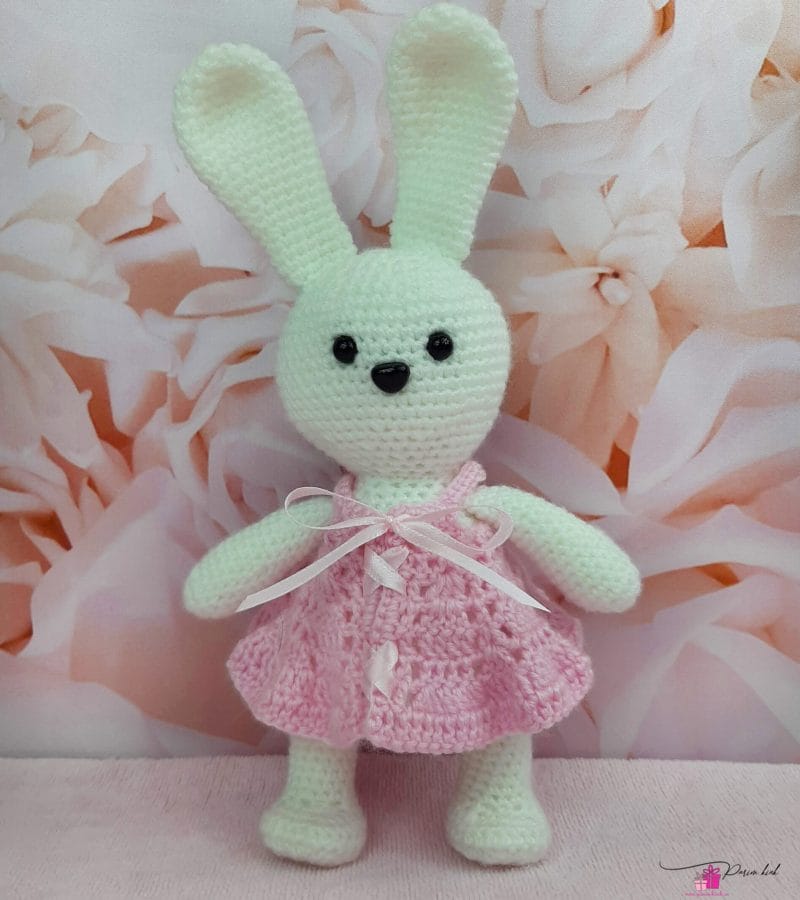 Roosa Amigurumi Jänes4 Roosa Amigurumi Jänes4