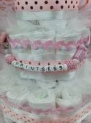 Roosa mähkmetort satsidega 8