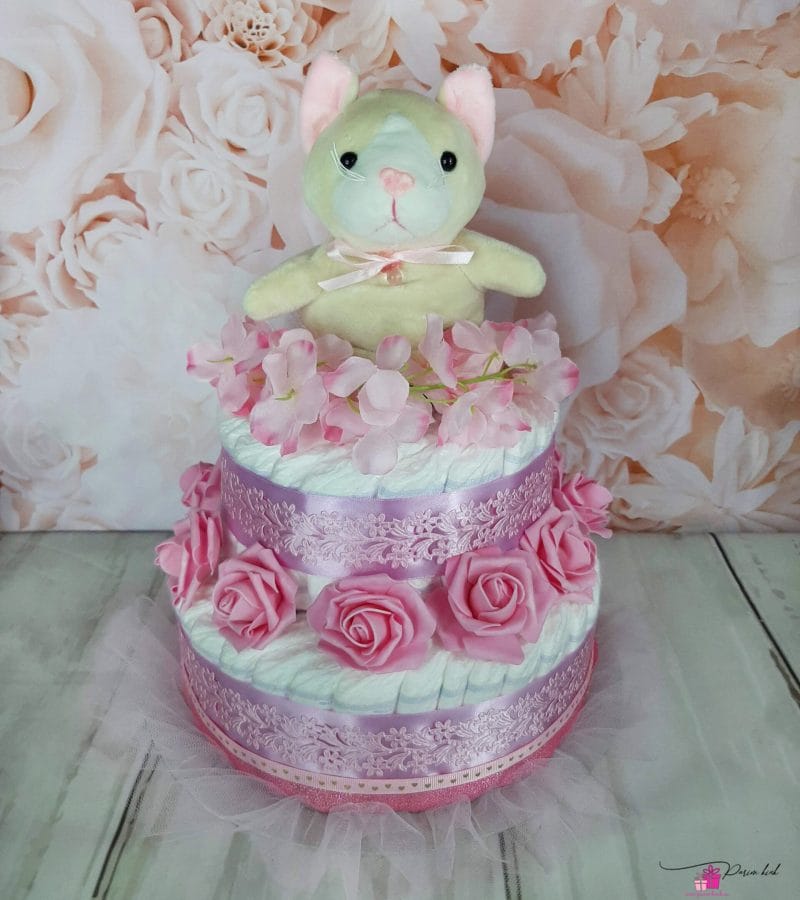 Roosa mähkmetort valgustusega 2 Roosa mähkmetort valgustusega 2