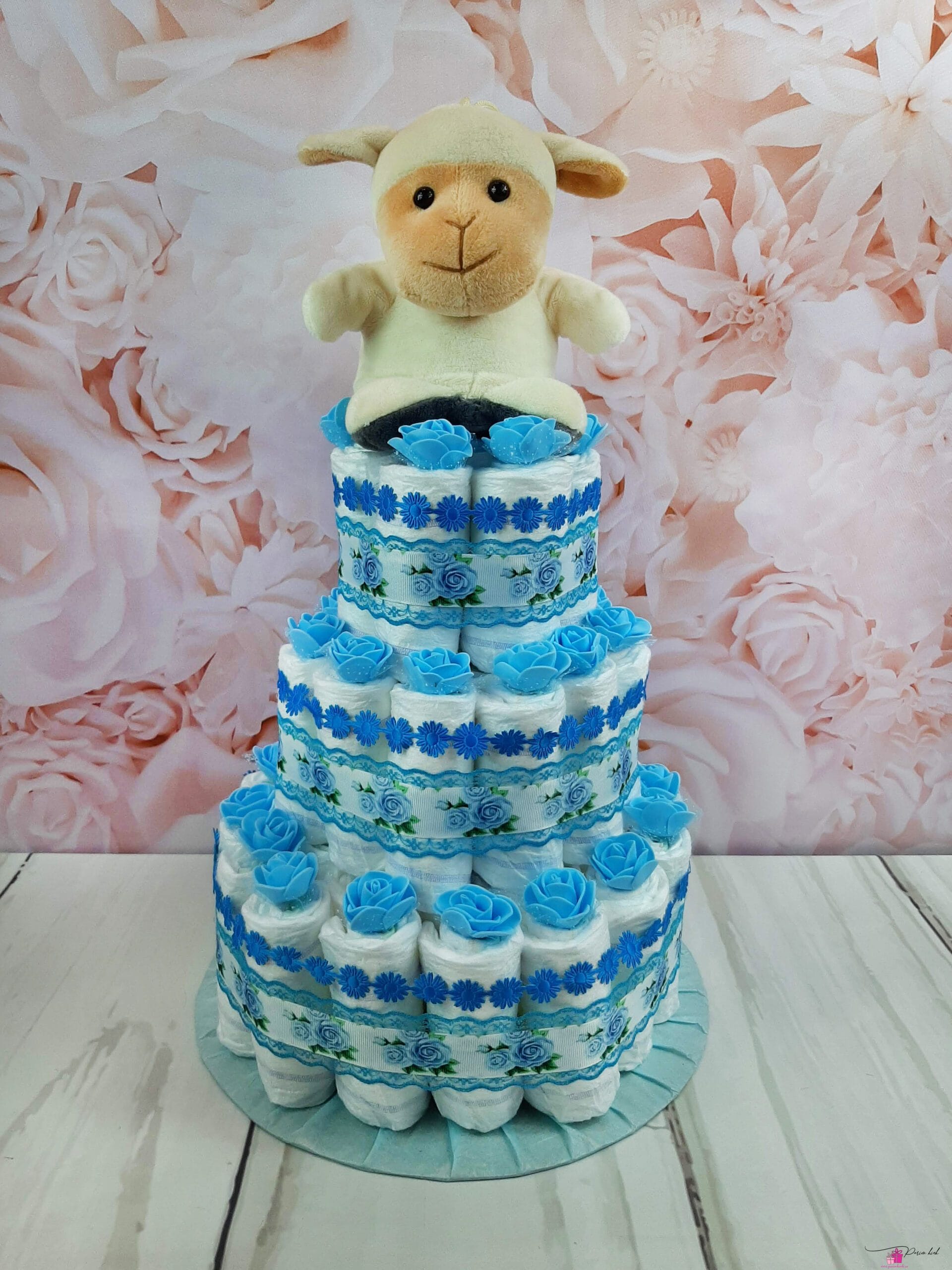 Sinine Mähkmetort Lambaga