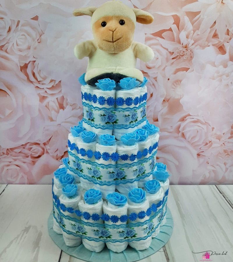 Sinine Mähkmetort Lambaga