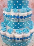 Sinine Mähkmetort mummudega